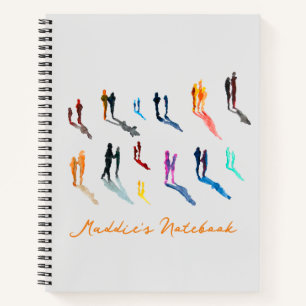 People art watercolor fine art notebook