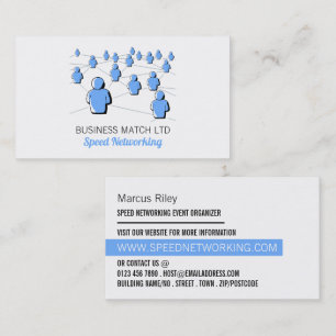 People Connect, Speed Networking Event Organizer Business Card