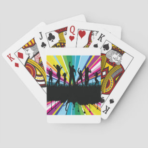 People Dancing Playing Cards