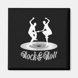 People dancing Rock and roll Magnet