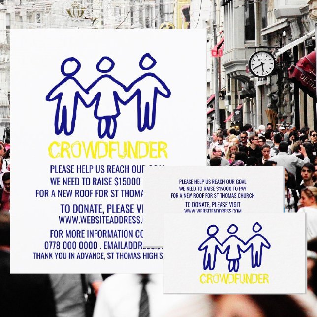 People Design, Crowdfunder, Crowdfunding Flyer (Creator Uploaded)