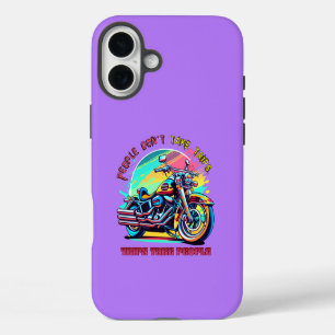 People Don't Take Trips: Vintage Retro Style Bike  iPhone 16 Plus Case