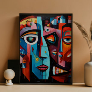 People Expressionism Photo Print