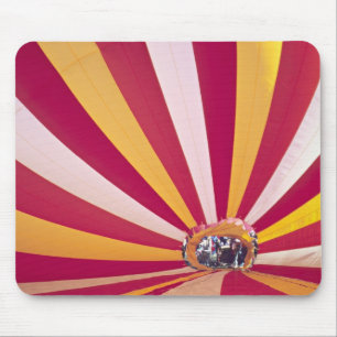 People filling a hot air balloon, Fort Collins, Mouse Pad