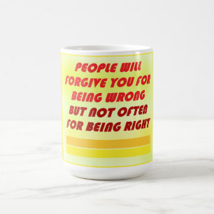 People forgiveness happy feelings spiritual coffee mug