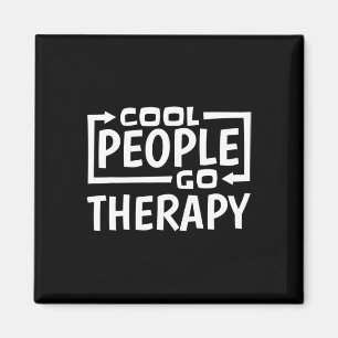 People Go Therapy Mental Health Suicide Awareness Magnet