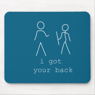People Got Back Sarcastic Stick Humor Mouse Pad