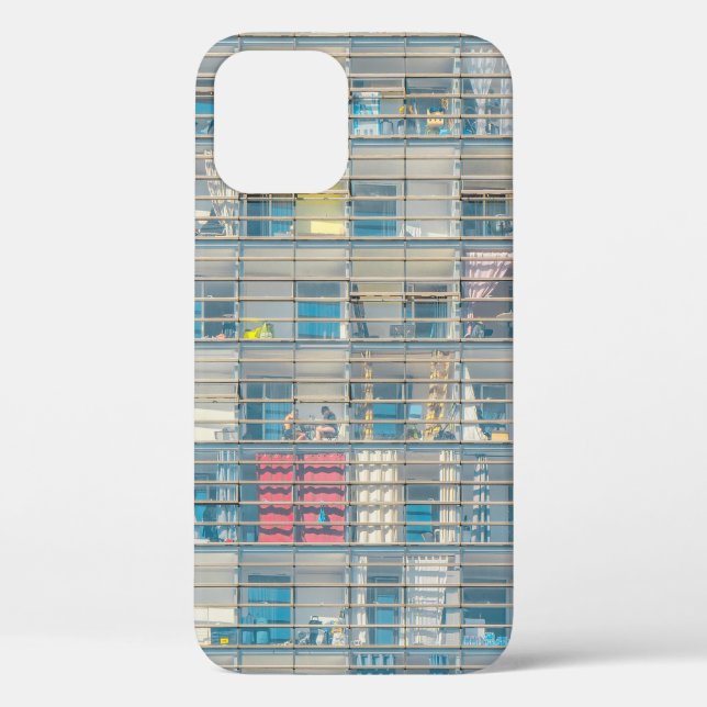 PEOPLE INSIDE BUILDING Case-Mate iPhone CASE (Back)