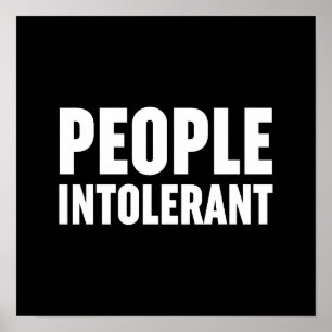 People Intolerant Poster