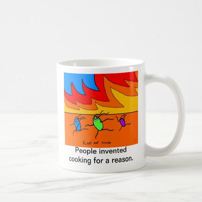 People Invented Cooking for a Reason - Mug (Right)