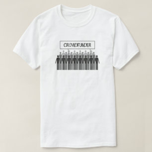 People Logo, Crowdfunder, Crowdfunding T-Shirt
