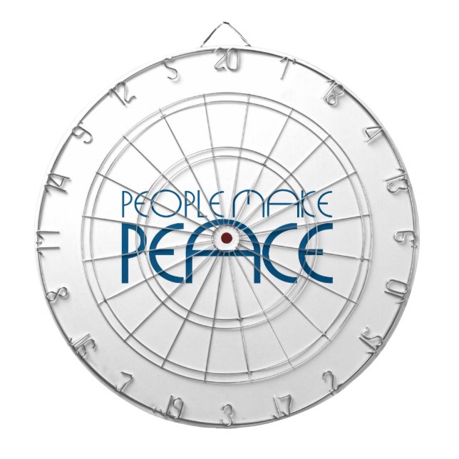 People make peace dartboard (Front)