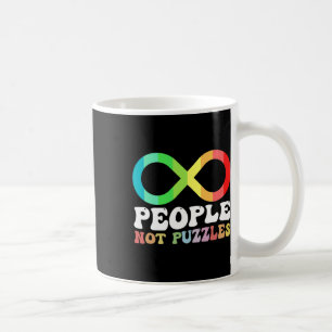 People Not Puzzles Autism Awareness Neurodiversity Coffee Mug