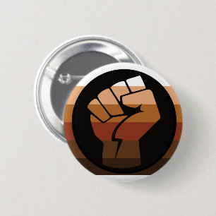 People of Colour (POC) Pride 6 Cm Round Badge