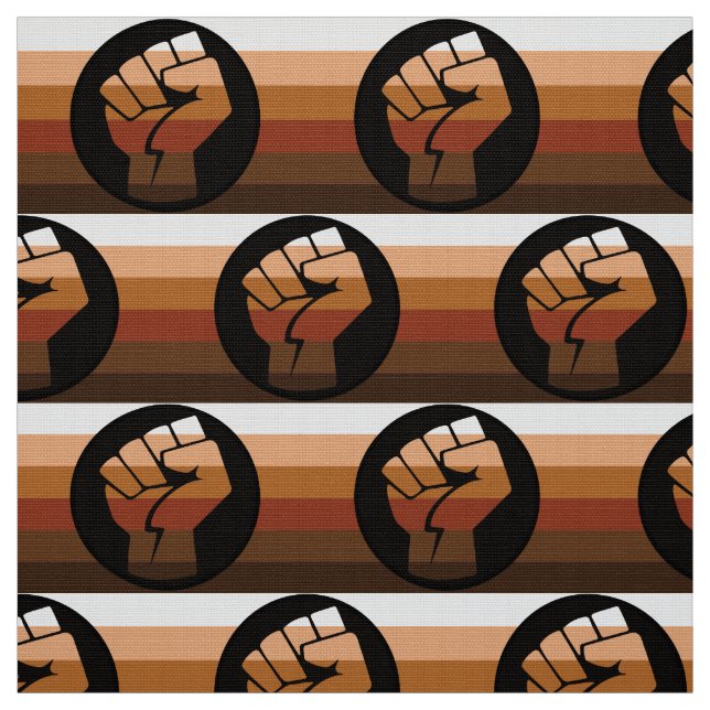 People of Colour (POC) Pride Fabric (Swatch)