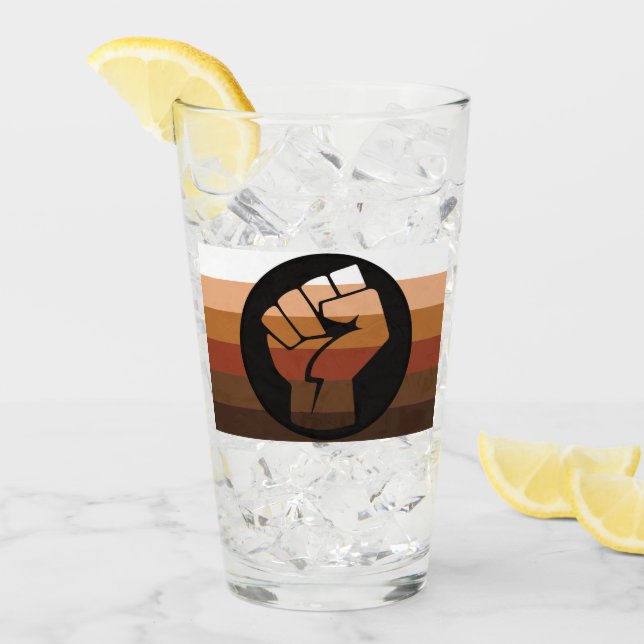 People of Colour (POC) Pride Glass (Front Ice)