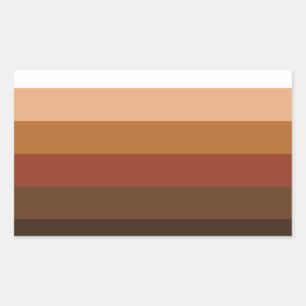 People of Colour Pride Rectangular Sticker