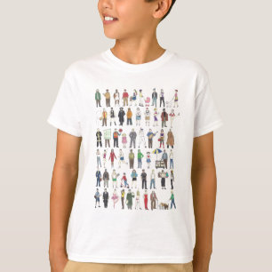People of NYC New York City Boroughs Citizens T-Shirt