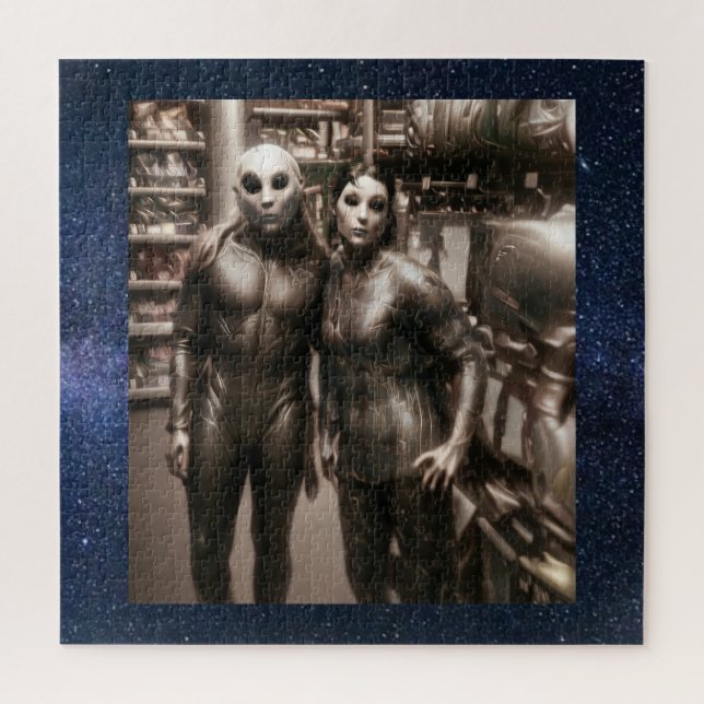 People of Walmart Alien edition Jigsaw Puzzle (Vertical)
