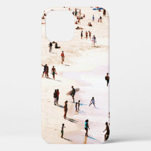 People on beach in the morning iPhone 12 case