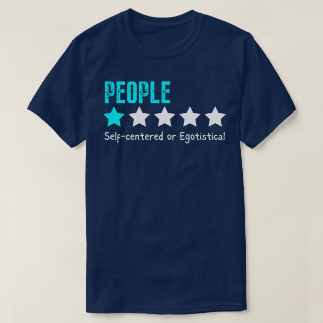 People One Star T-Shirt (Design Front)