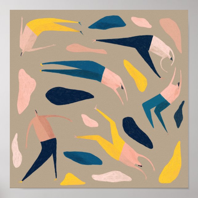 People Pattern Poster (Front)