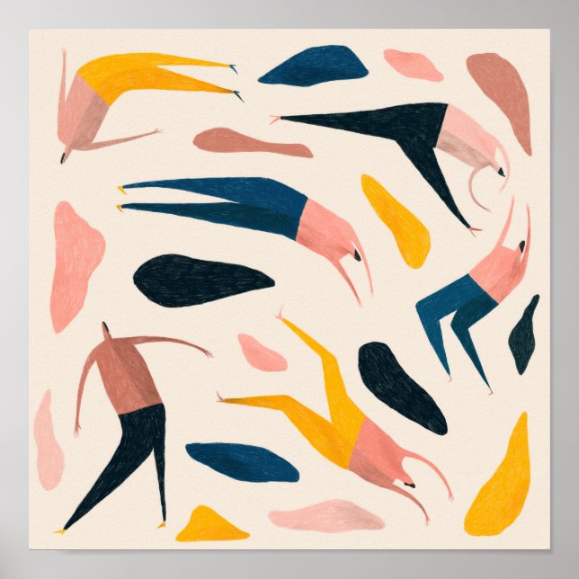 People Pattern Poster (Front)