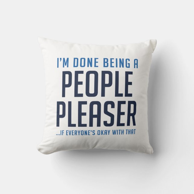 People Pleaser Cushion (Front)