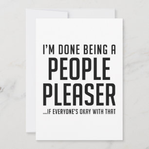 People Pleaser Thank You Card