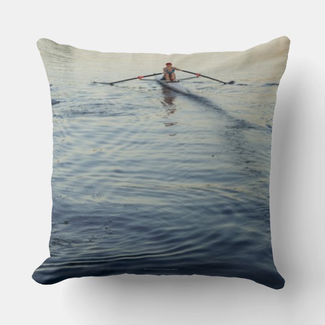 People Rowing Cushion (Front)