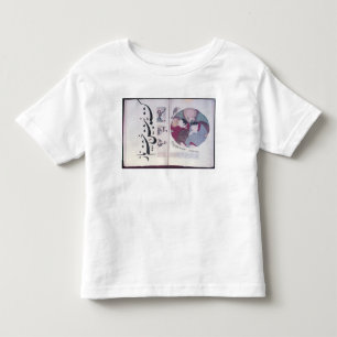 People sleeping and calligraphy toddler T-Shirt