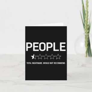 People, Total . Would Not Recommend. Jokes, Funny Card