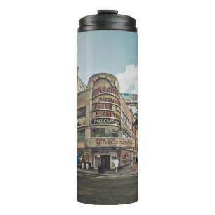 PEOPLE WALKING NEAR BUILDINGS DURING DAYTIME THERMAL TUMBLER