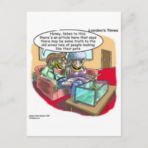 People Who Look Like Iguanas Funny Postcard
