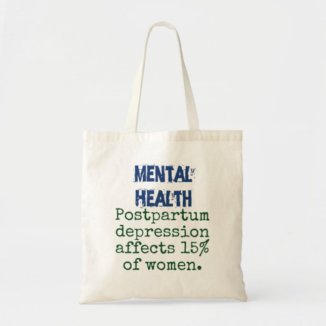 People With Depression Have A 40 Percent - Mental  Tote Bag (Front)