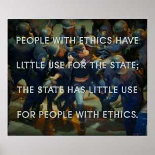People With Ethics Poster