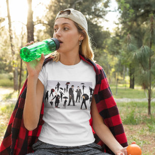 People With Umbrellas T-Shirt