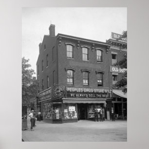 Peoples Drug Store, 1920s Poster