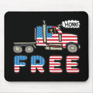 People's Freedom Convoy Mouse Pad