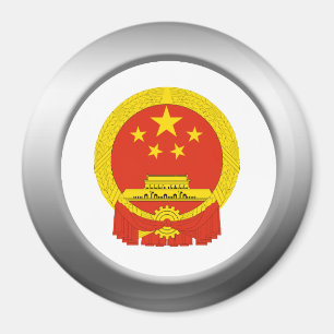 People's Republic of China Coat of Arms Magnet