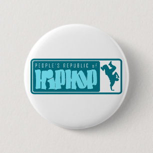 People's Republic of HipHop 6 Cm Round Badge