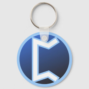Peord Perth Rune Key Ring