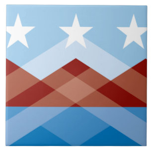 Peoria (Arizona) city flag Ceramic Tile