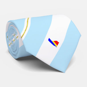 Peoria (Illinois) city flag Neck Tie