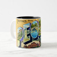 Peoria Illinois Greetings Mug