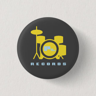 Pep Talk Records 3 Cm Round Badge