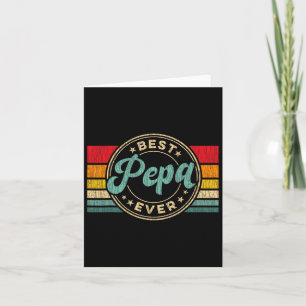 Pepa Ever Vintage Retro Father39s Day Gift Card