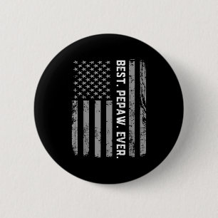 Pepaw Ever Vintage American Flag T Shirt Women Kid 6 Cm Round Badge