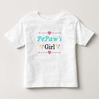 PePaw's Girl Toddler T-shirt
