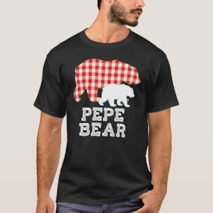 Pepe Plaid Great Bear Daddy Grandpa Father Day Pro T-Shirt